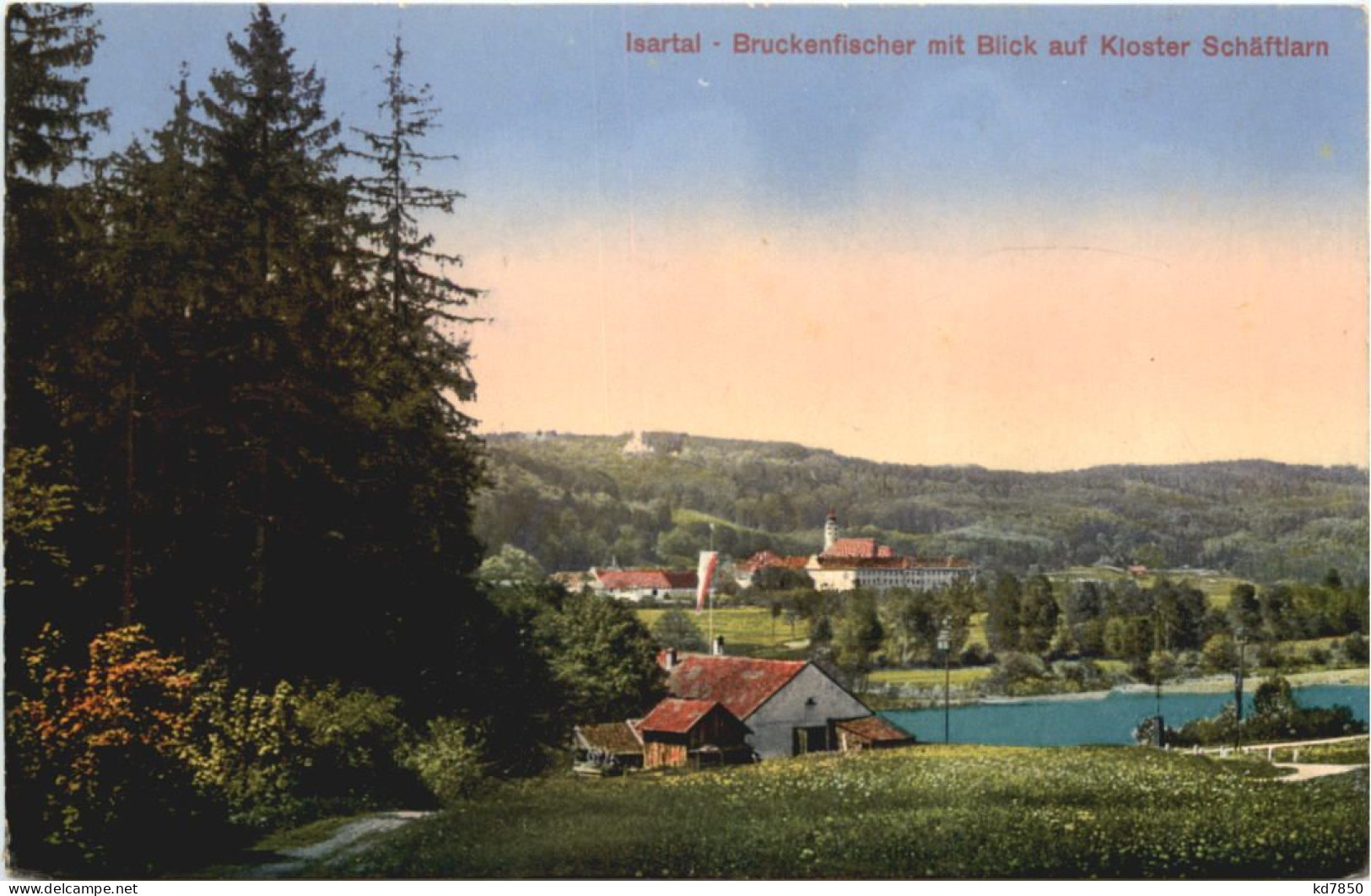 Bruckenfischer Auf Kloster Schäftlarn - München