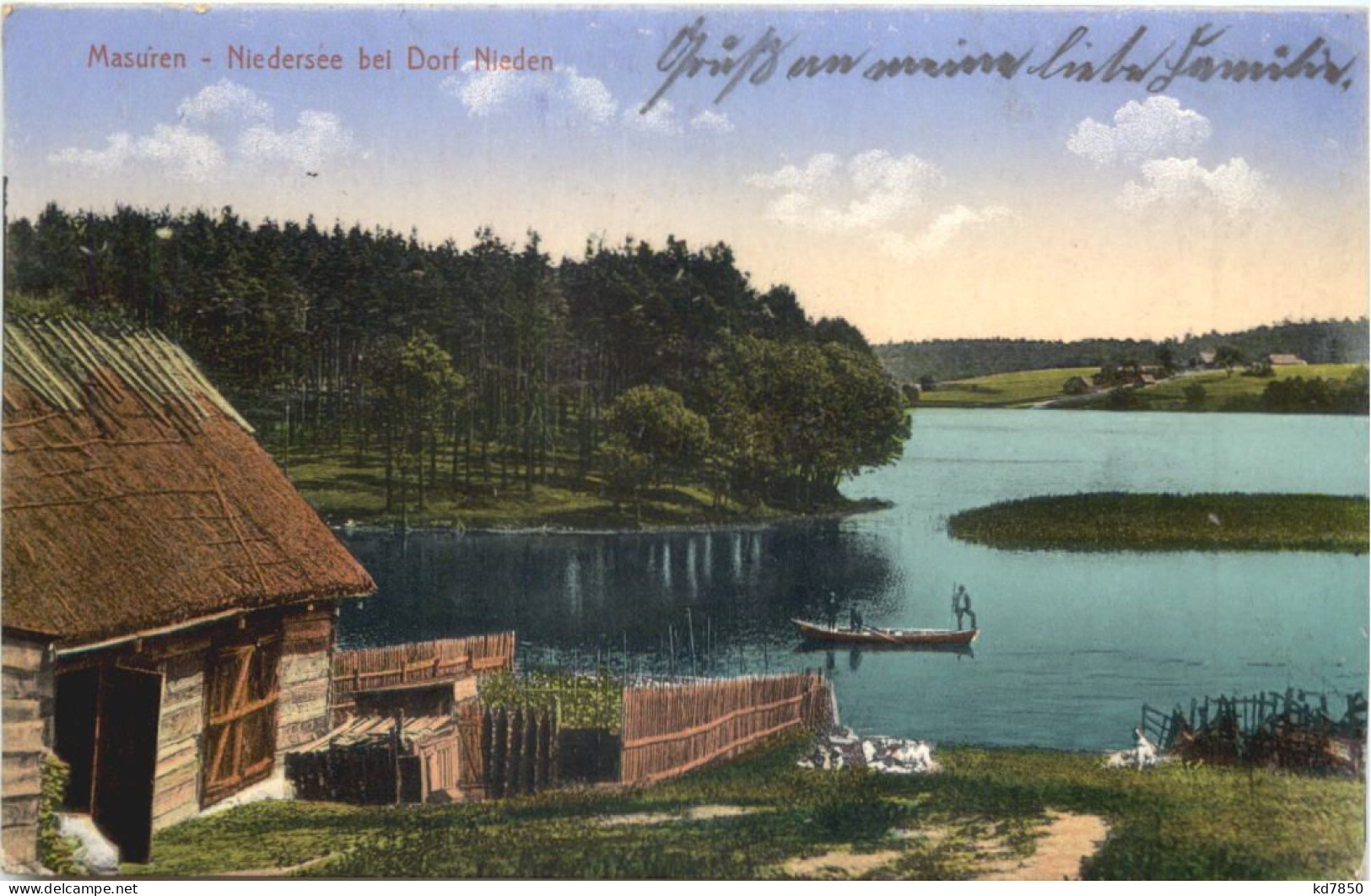 Masuren - Niedersee Bei Dorf Nieden - Feldpost - Ostpreussen