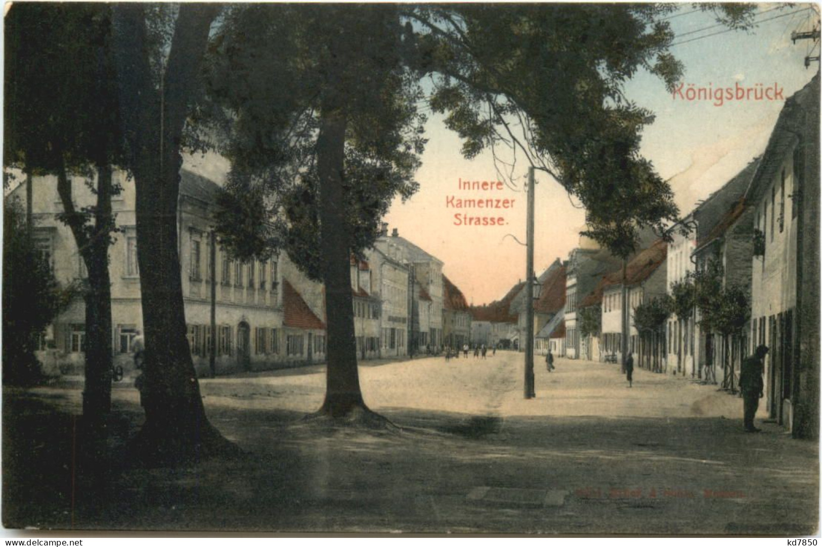 Königsbrück - Innere Kamenzer Strasse - Königsbrück