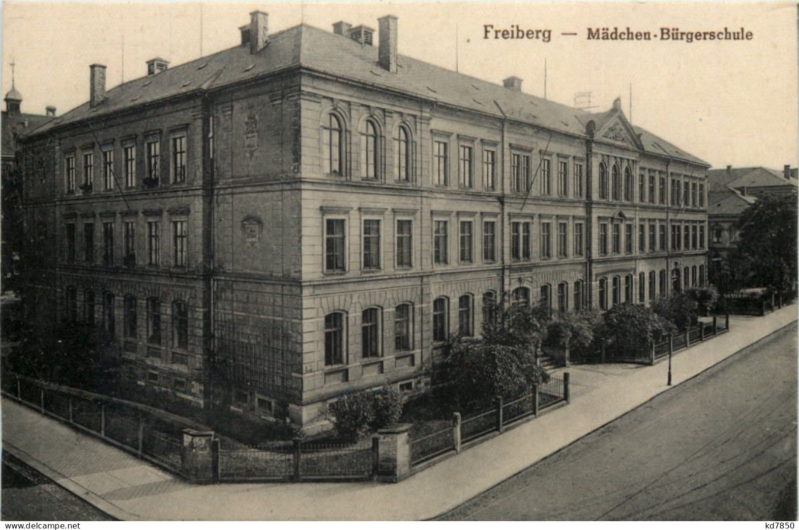 Freiberg, Mädchen-Bürgerschule - Freiberg (Sachsen)