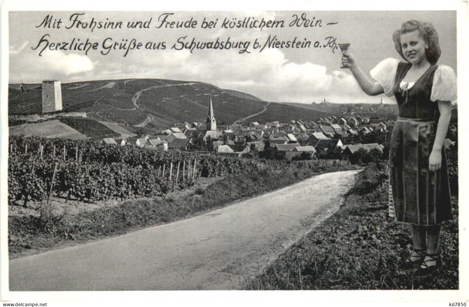 Schwabsburg Bei Nierstein Am Rhein - Autres & Non Classés