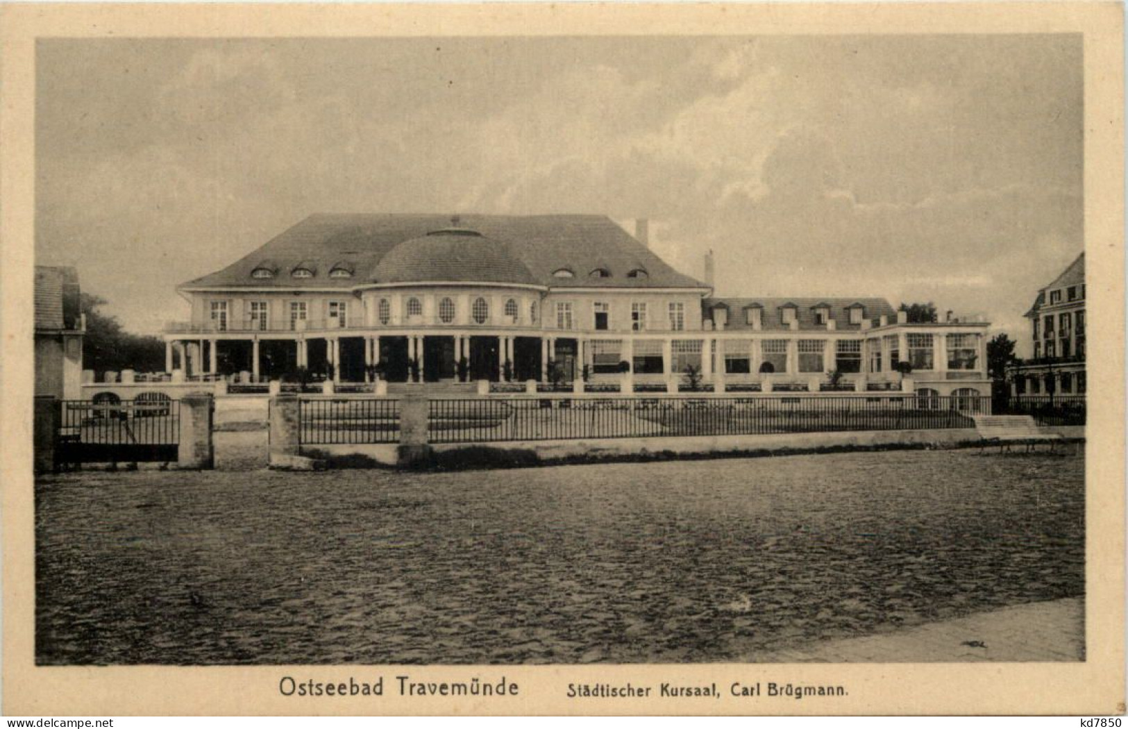 Seebad Travemünde, Städtischer Kursaal, Carl Brügmann - Luebeck-Travemuende