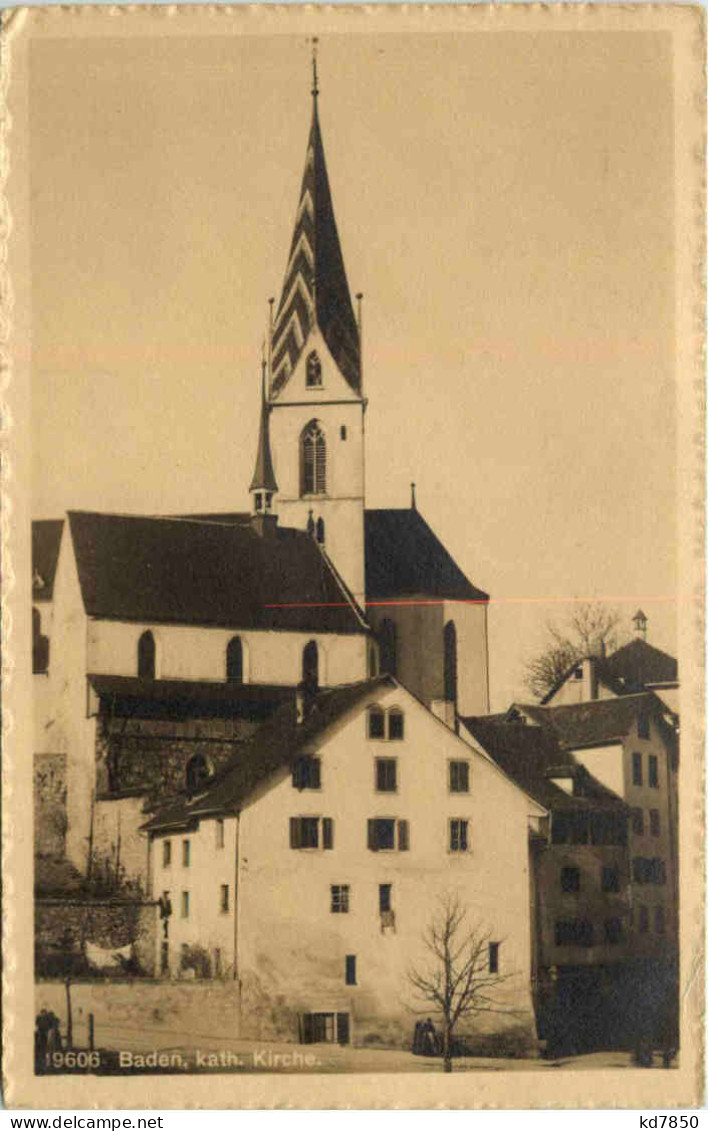 Baden, Kath. Kirche - Baden