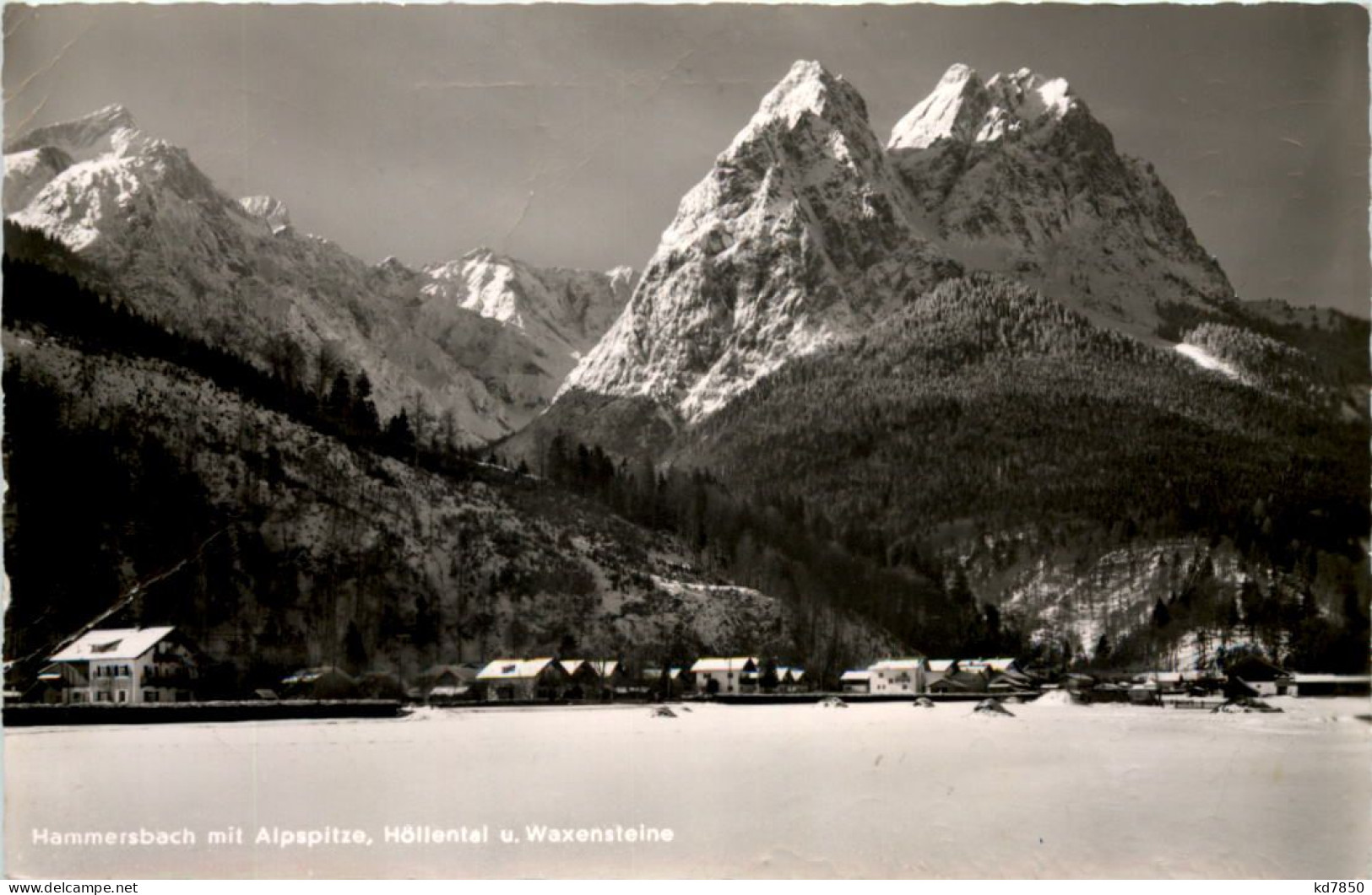 Hammersbach Mit Alpspitze, Höllental U. Waxensteine - Garmisch-Partenkirchen