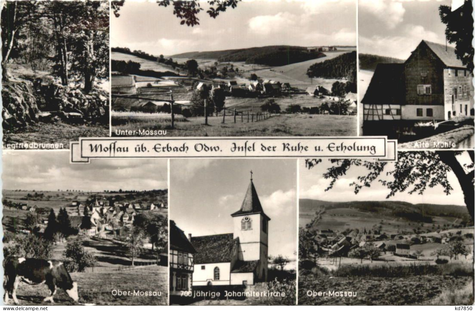Mossau über Erbach Im Odenwald - Autres & Non Classés