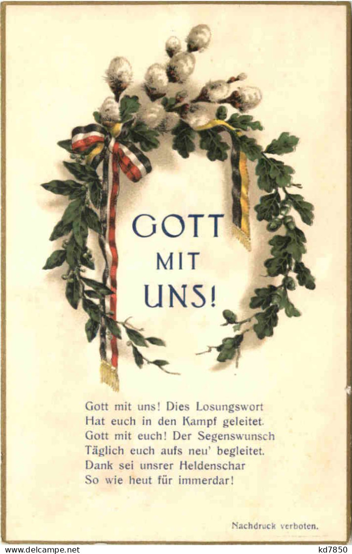 Gott Mit Uns - War 1914-18