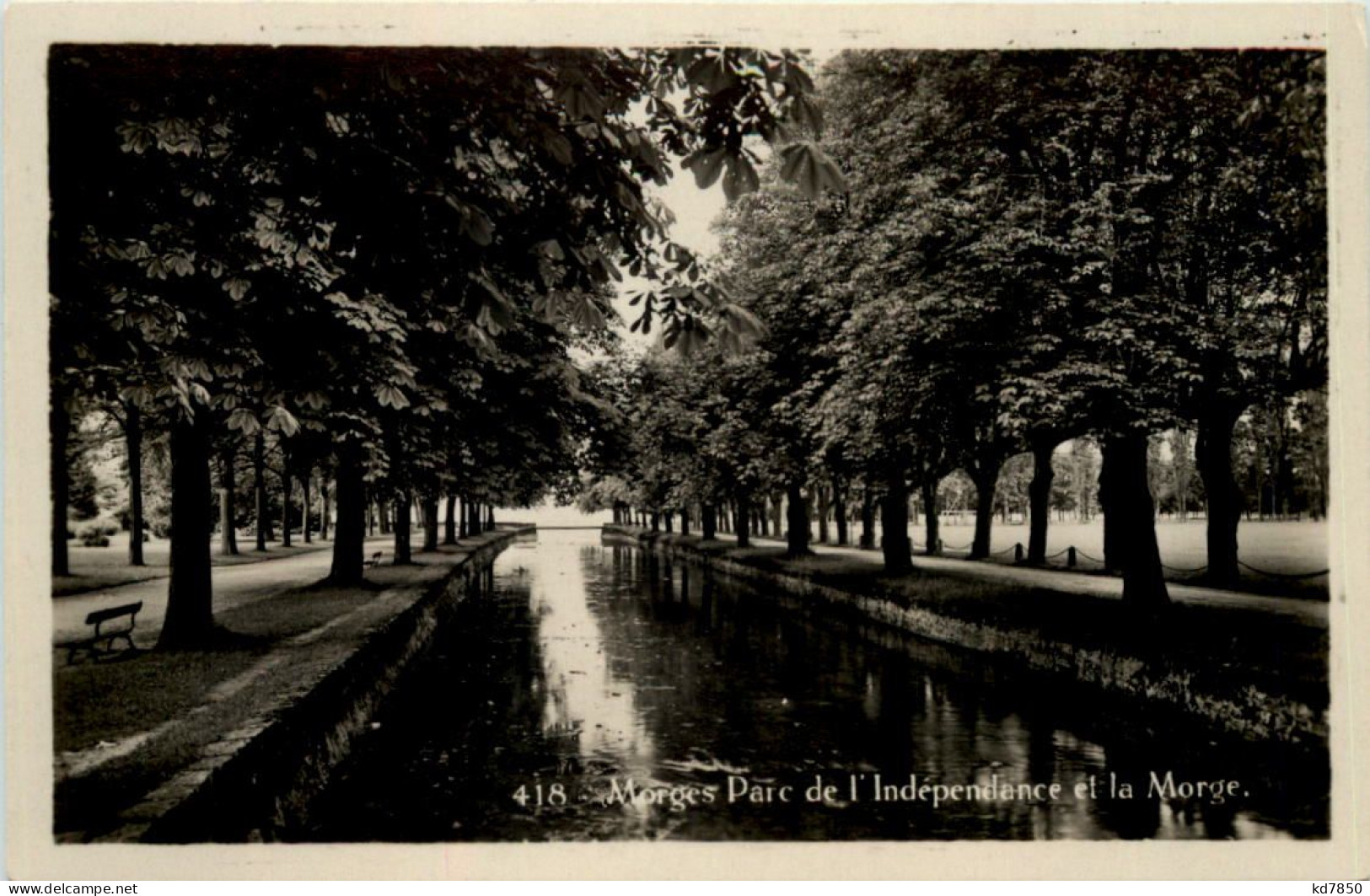 Morges Parc De L`Independance Et La Morge - Morges