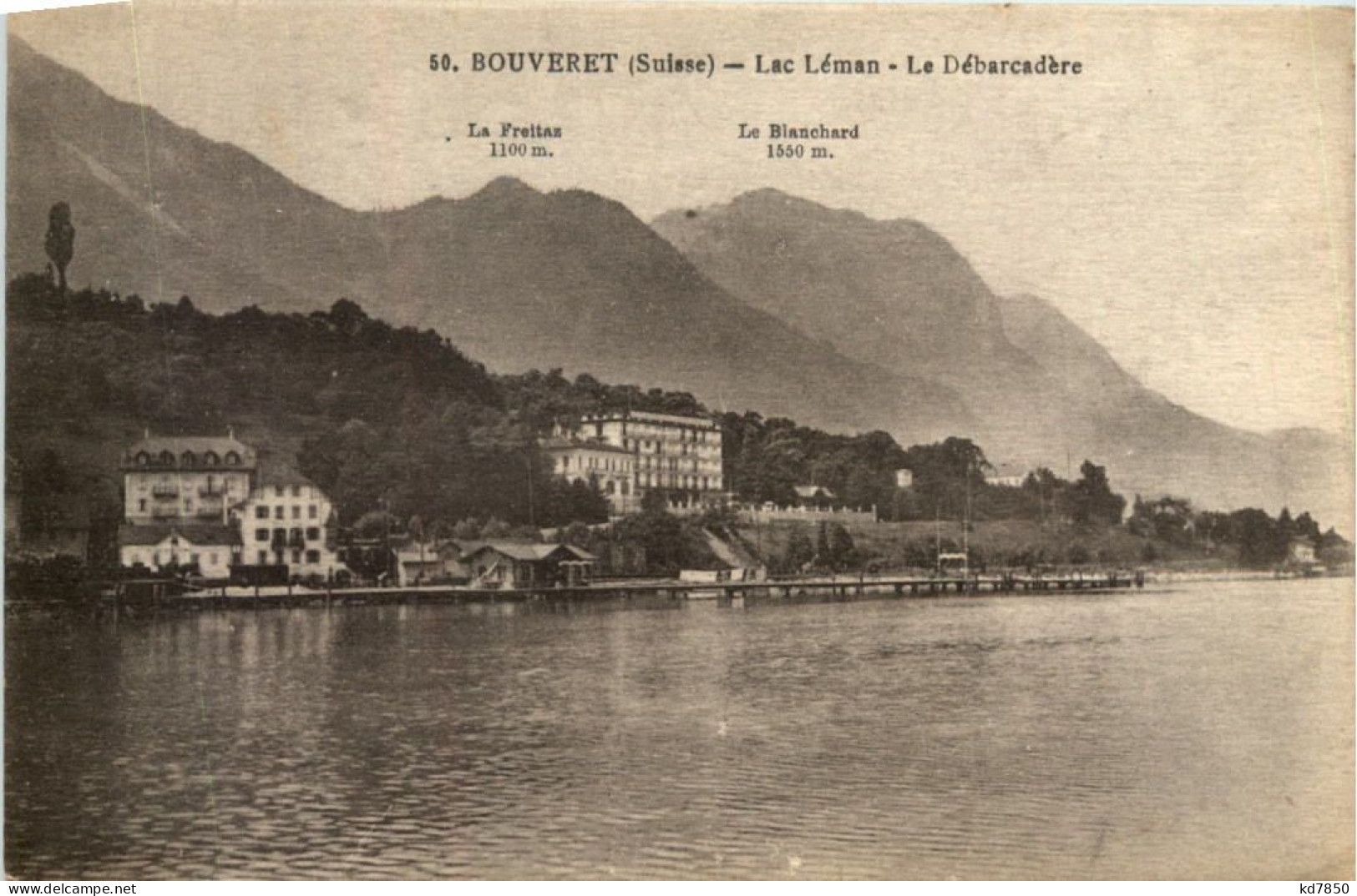 Bouveret, Lac Leman - Le Debarcadere - Other & Unclassified