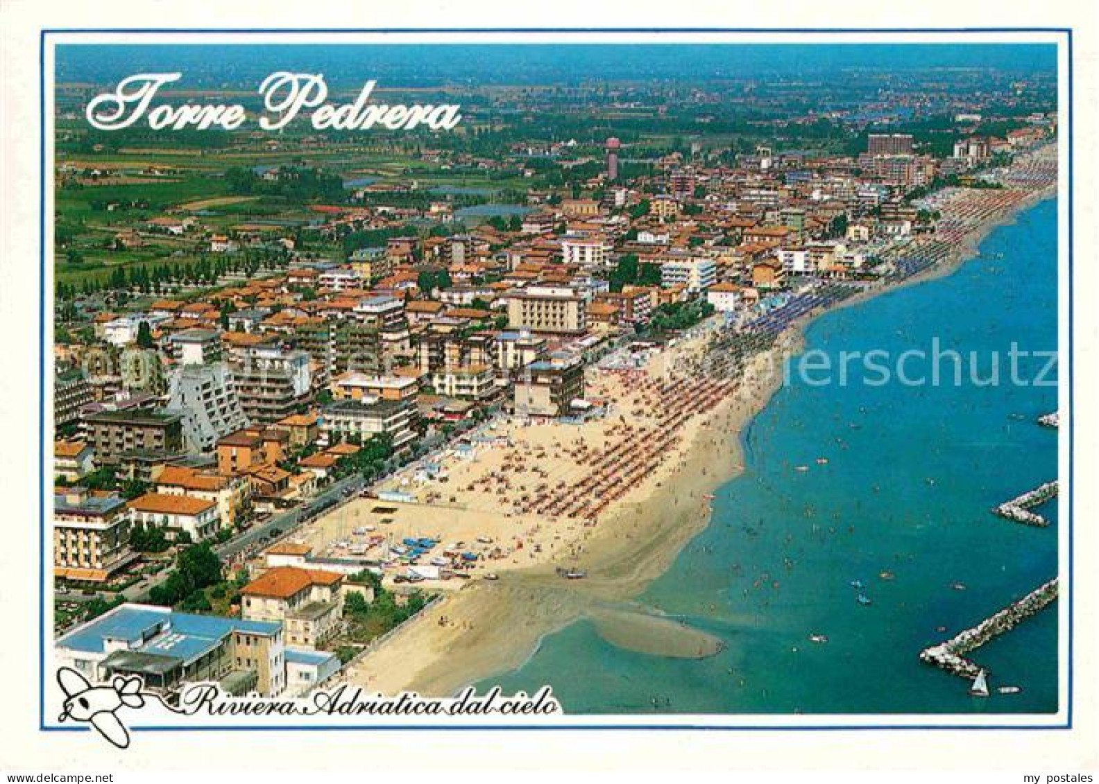 72840316 Torre Pedrera Fliegeraufnahme Rimini - Other & Unclassified