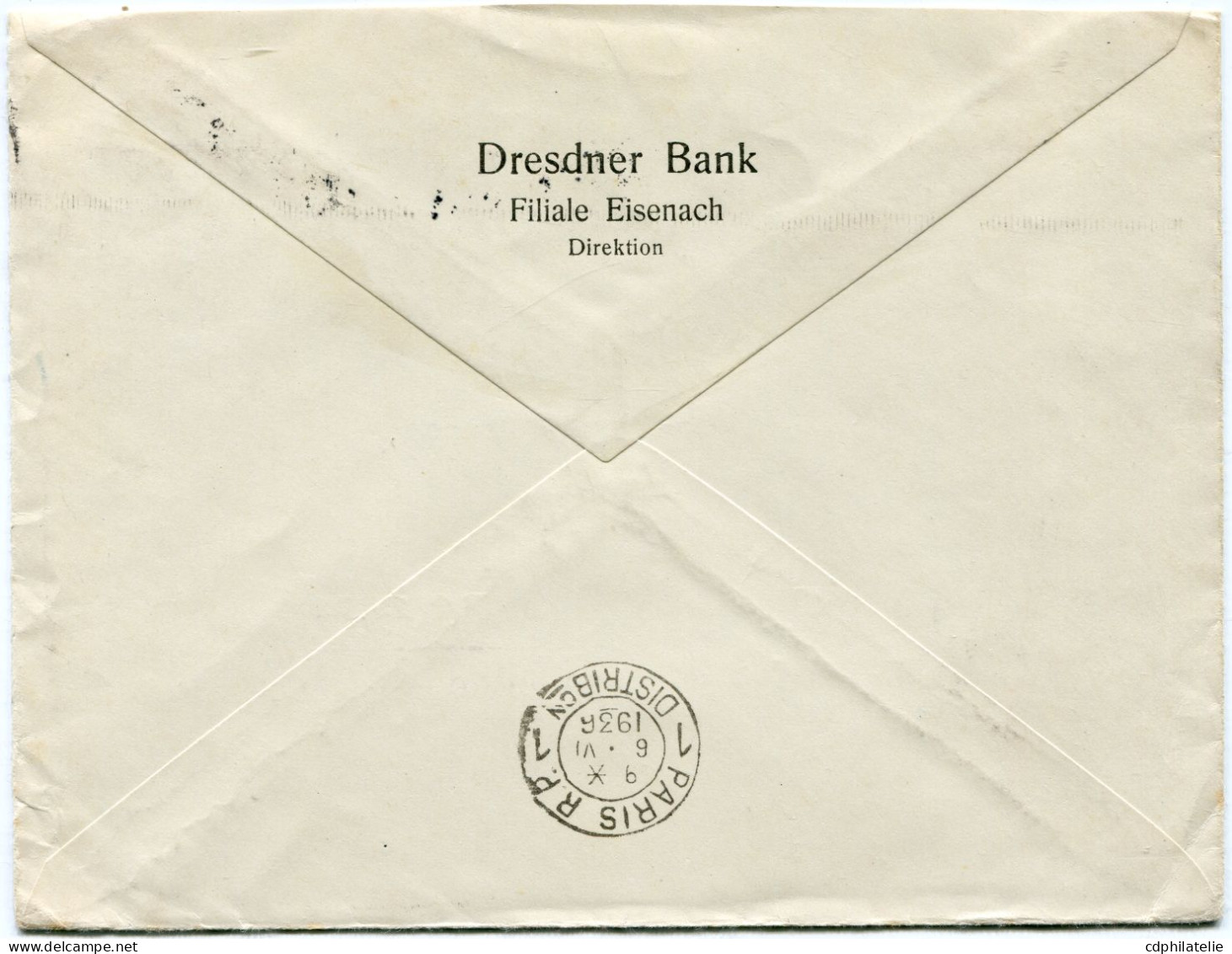 ALLEMAGNE LETTRE AFFRANCHIE AVEC 2 TIMBRES PERFORES " DBE " + FLAMME ILLUSTREE " OLYMPIFCHE SPIELE BERLIN 1936 "........ - Sommer 1936: Berlin