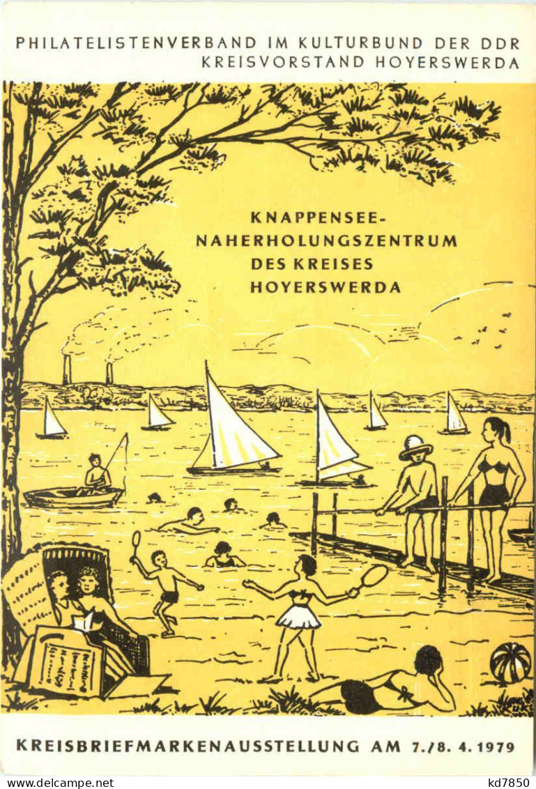 Hoyerswerda - Kreisbriefmarkenausstellung 1979 - Bautzen