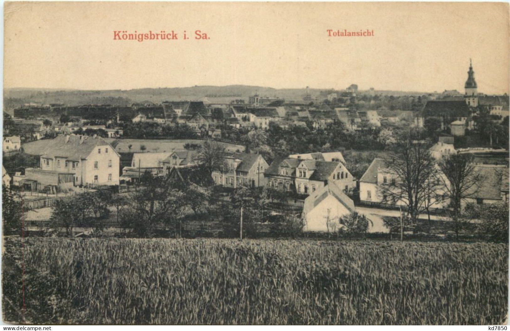 Königsbrück In Sachsen - Koenigsbrueck