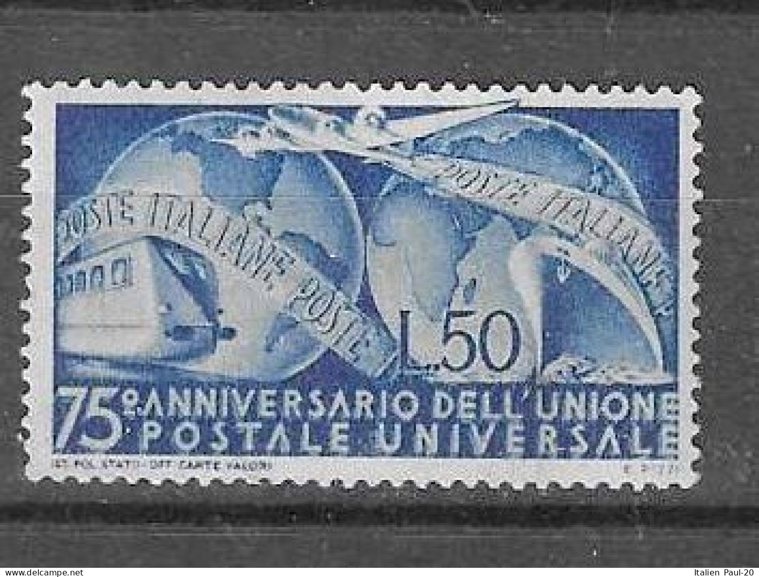 Italien - Selt./postfr. Bessere SM Aus 1949 - Michel 772! - 1946-60: Mint/hinged