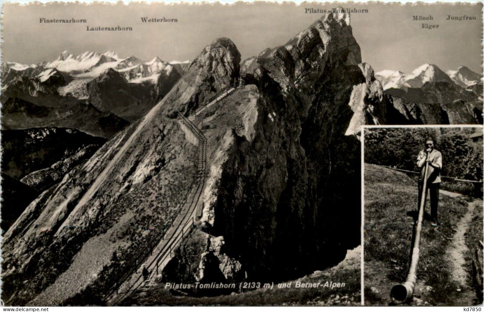 Pilatus-Tomlishorn Und Berner Alpen - Other & Unclassified