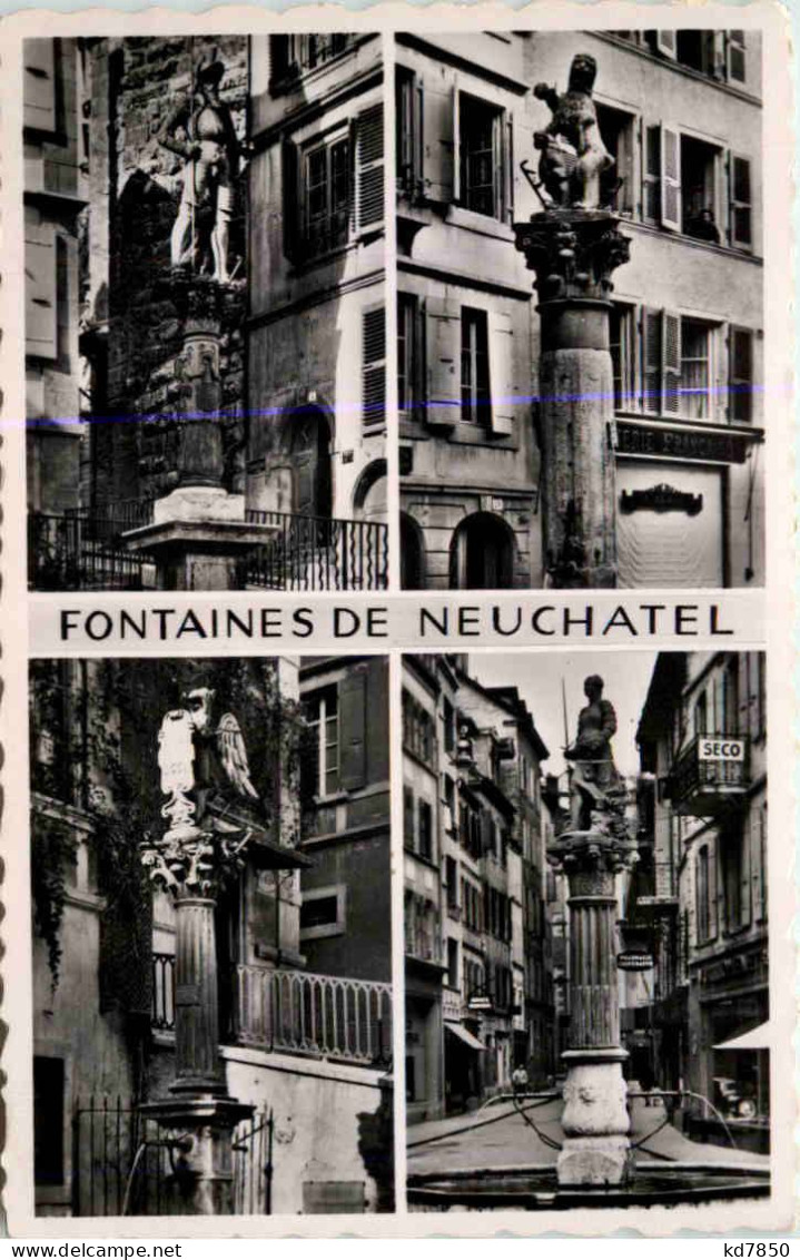 Fontaines De Neuchatel, Div. Bilder - Neuchâtel