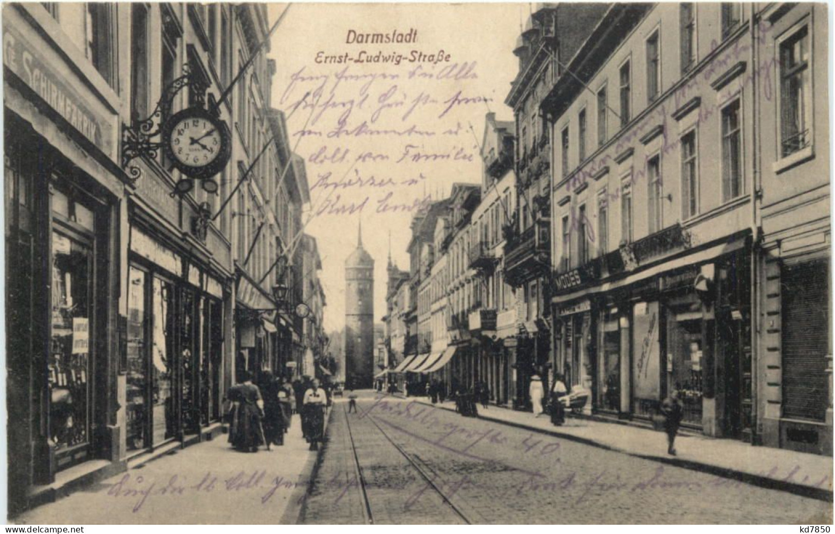 Darmstadt - Ernst-Ludwig-Strasse - Darmstadt