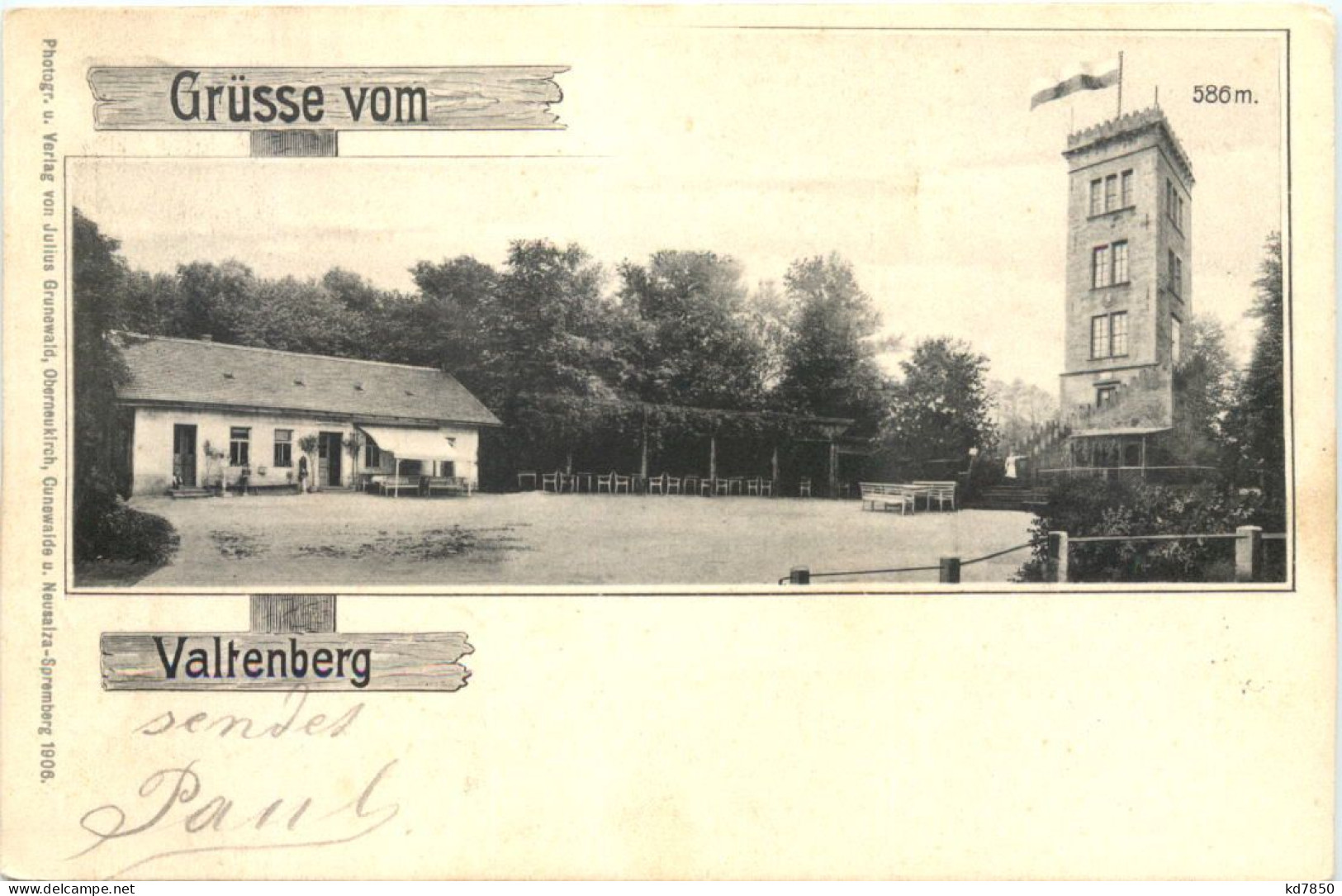 Grüsse Vom Valtenberg - Bautzen