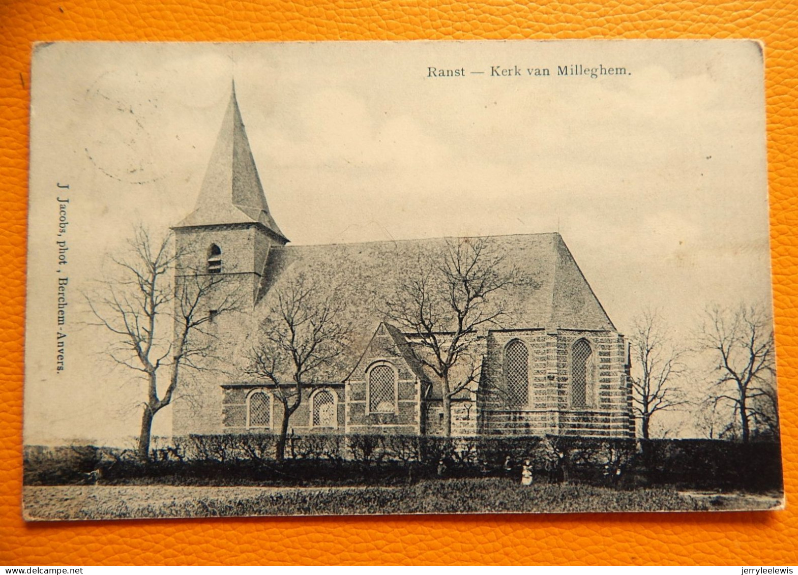 MILLEGEM  -  RANST -   Kerk Van Milleghem   -  1913 - Ranst
