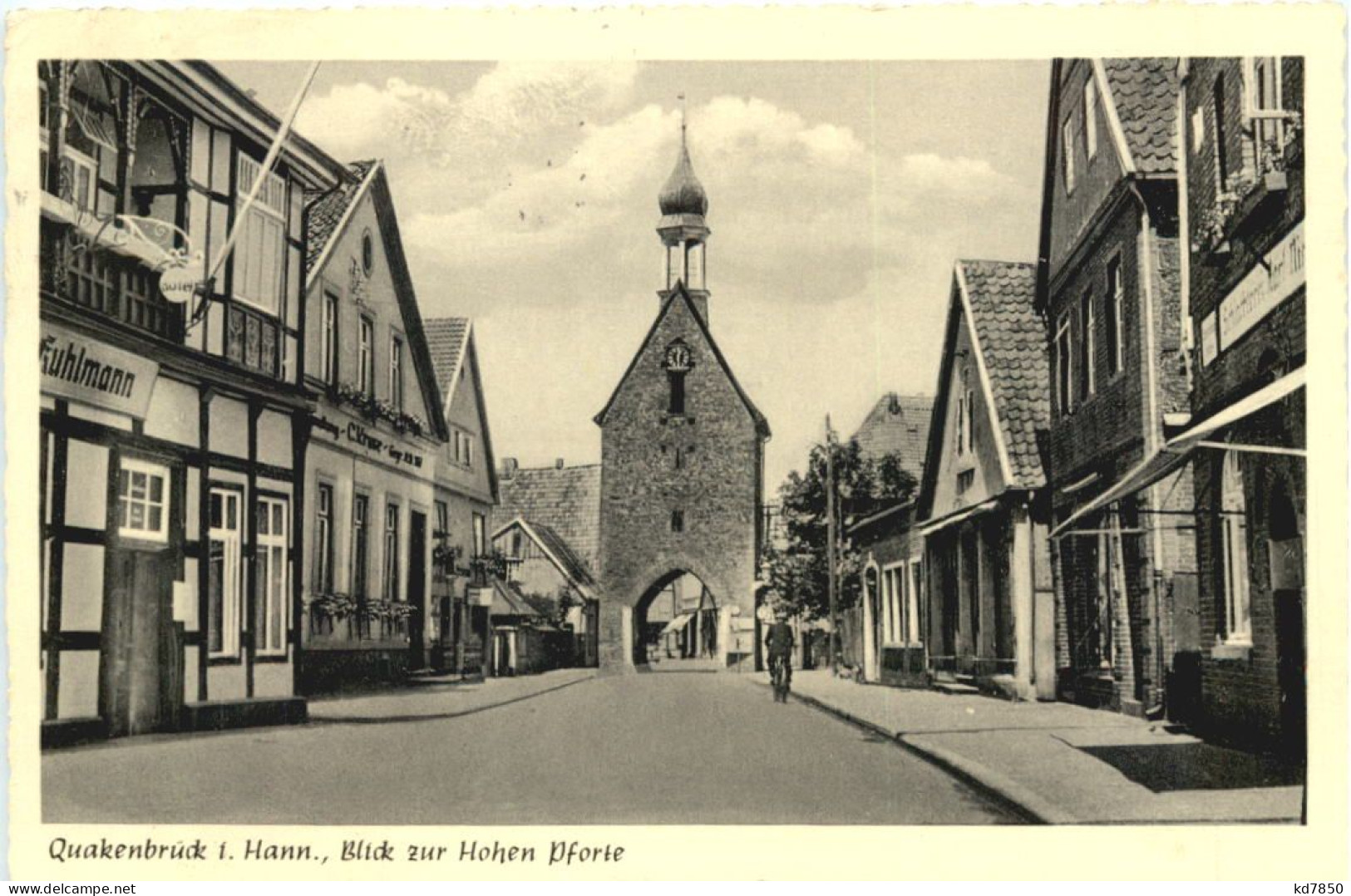 Quakenbrück - Blick Zur Hohen Pforte - Osnabrück