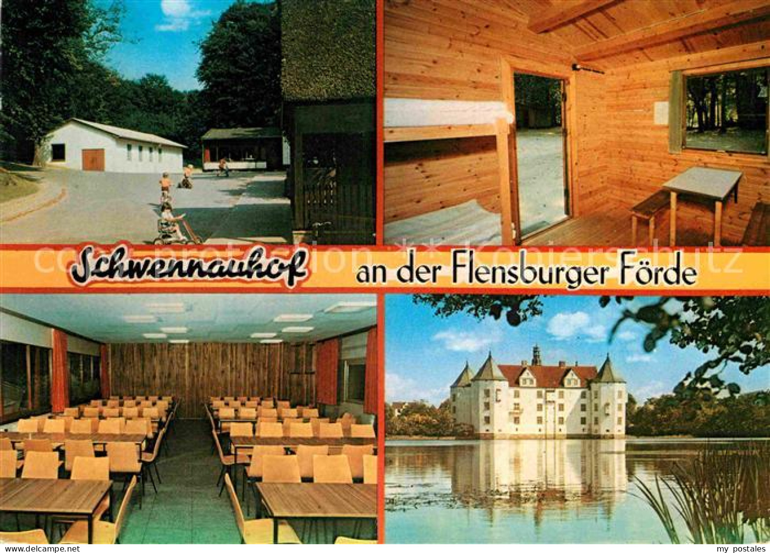 72840280 Gluecksburg Ostseebad Jugenderholungsstaette Schwennauhof Speisesaal Sc - Other & Unclassified