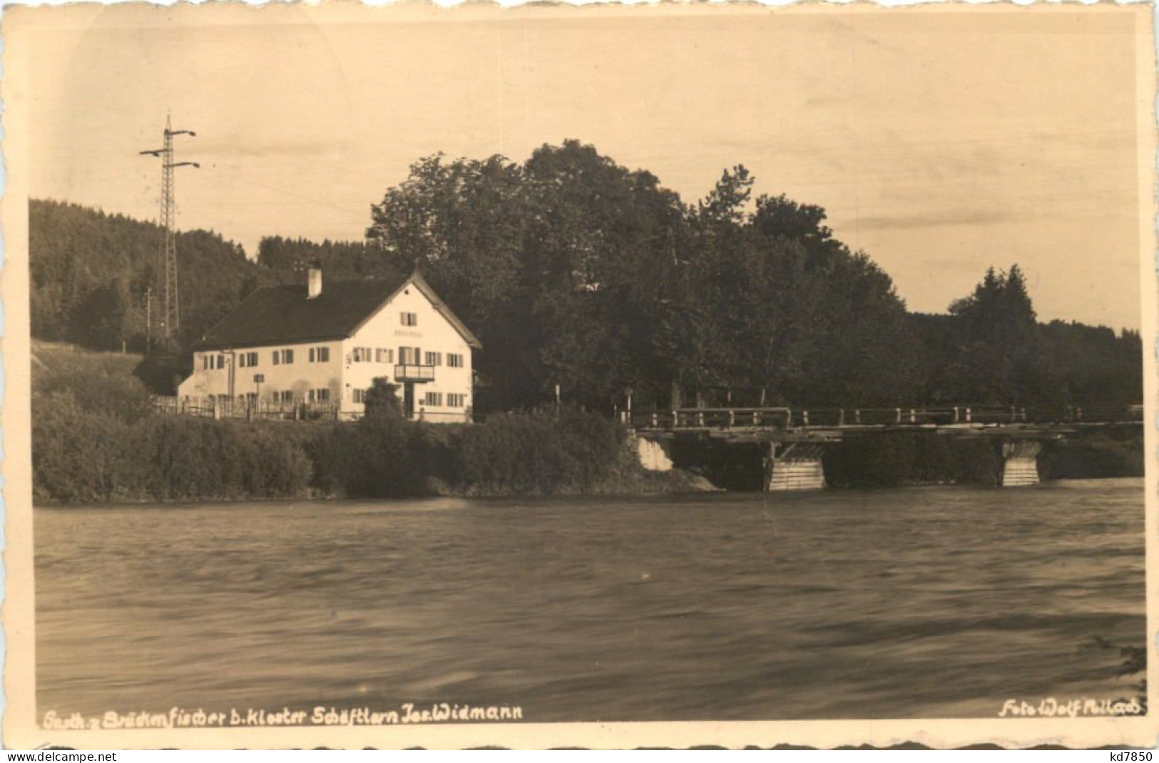 Gasthaus Brückenfischer Bei Kloster Schäftlarn - München