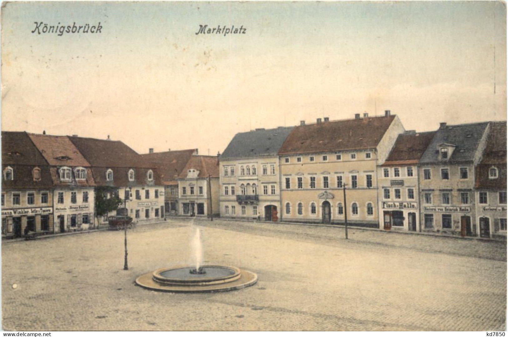 Königsbrück - Marktplatz - Koenigsbrueck