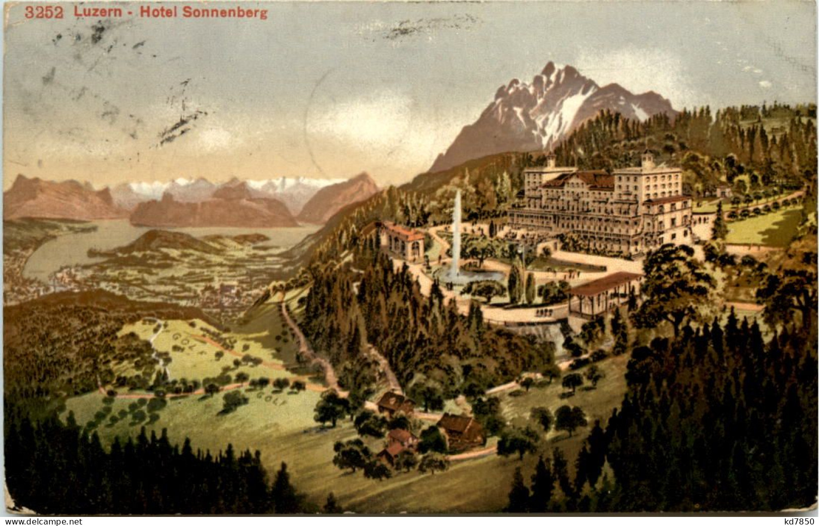Luzern, Hotel Sonnenberg - Lucerna