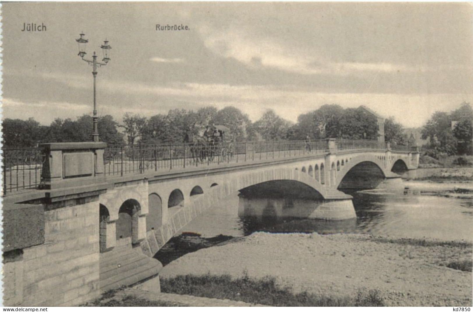 Jülich - Rurbrücke - Jülich