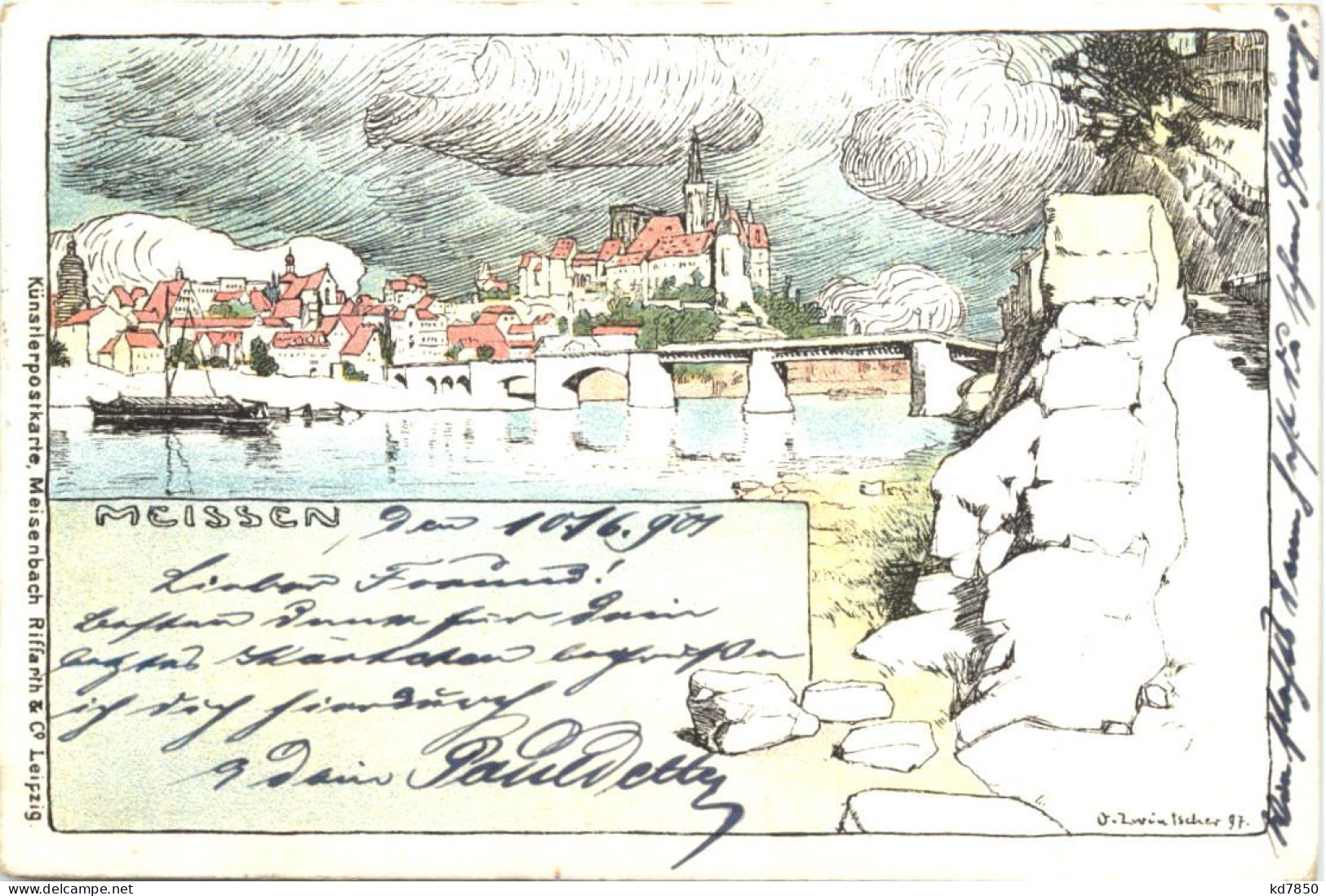 Meissen - Litho - Meissen