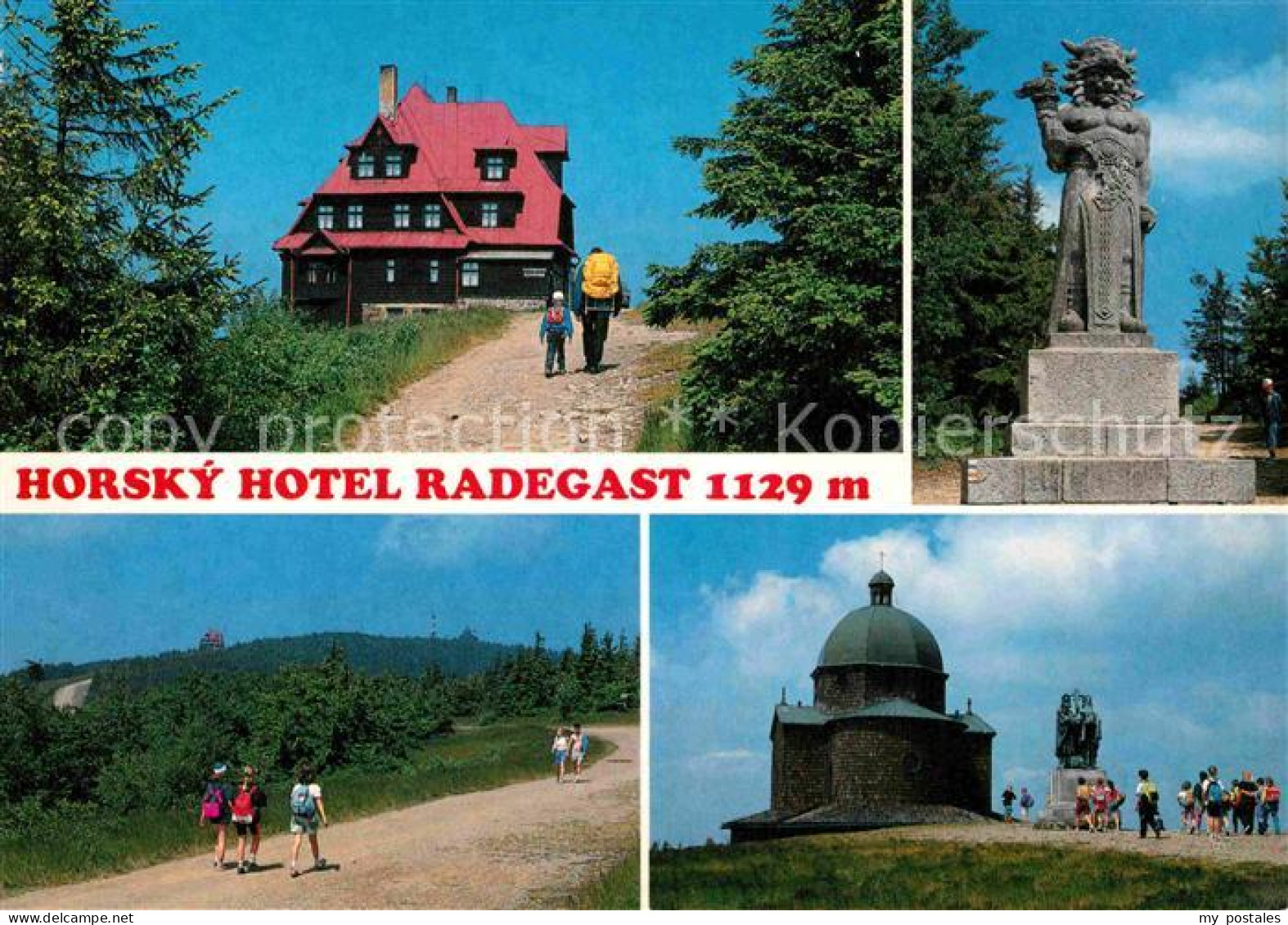 72840270 Beskydy Horsky Hotel Radegast Hrebenovka Kaple Se Sousosi Sv Cyrila A M - Czech Republic