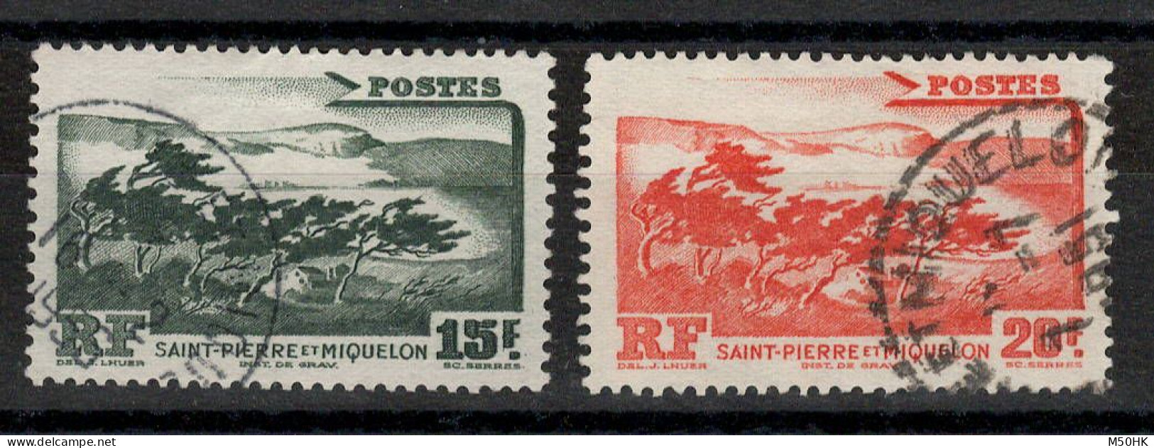 SPM - YV 341 & 342 Obliteres , Cote 11,75 Euros - Used Stamps