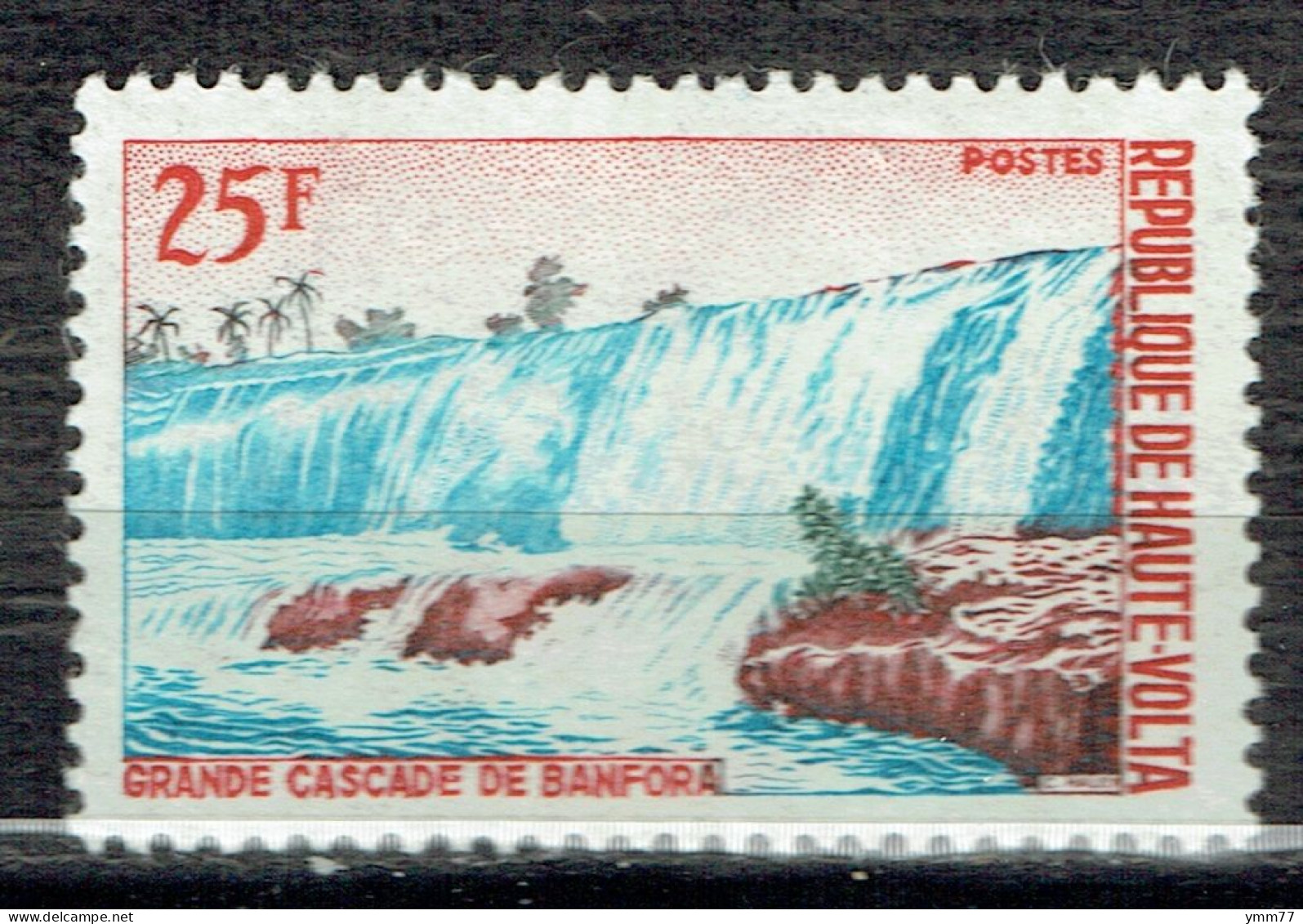 Chutes De Banfora : Grande Cascade De Banfora - Upper Volta (1958-1984)