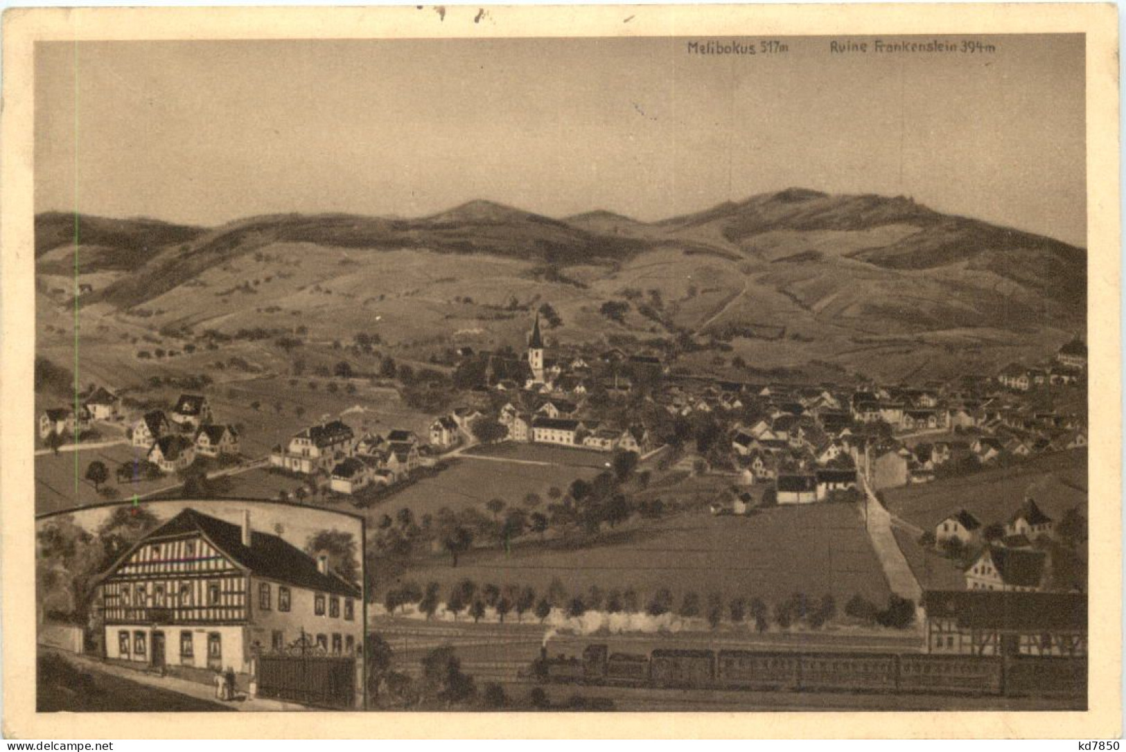 Niederramstadt - Gasthaus Zum Löwen - Autres & Non Classés