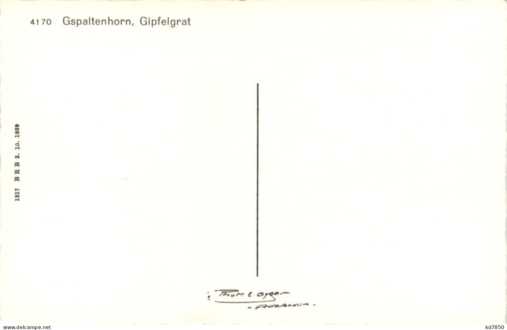 Gspaltenhorn, Gipfelgrat - Sonstige & Ohne Zuordnung