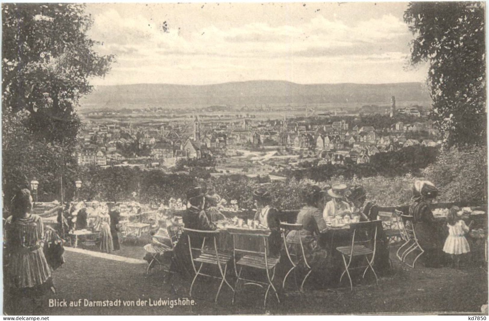 Darmstadt Von Der Ludwigshöhe - Darmstadt