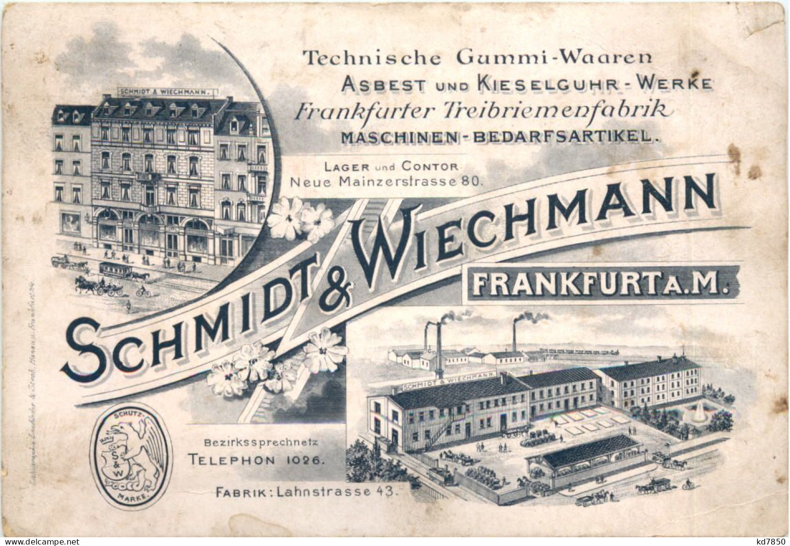 Frankfurt Am Main - Schmidt & Wiechmann - Frankfurt A. Main