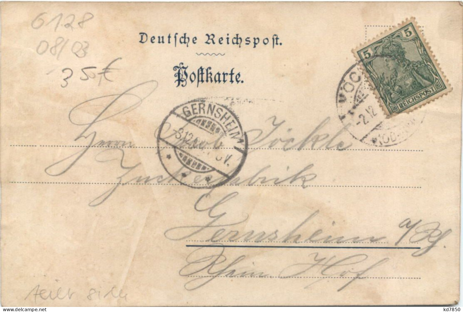 Höchst Im Odenwald - Litho - Other & Unclassified