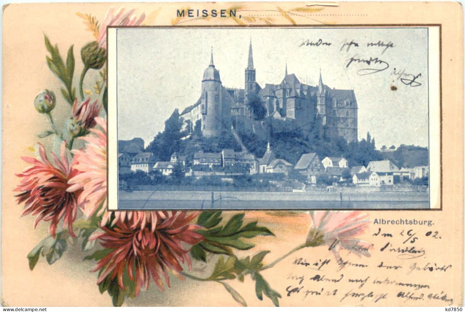 Meissen Albrechtsburg - Litho - Meissen