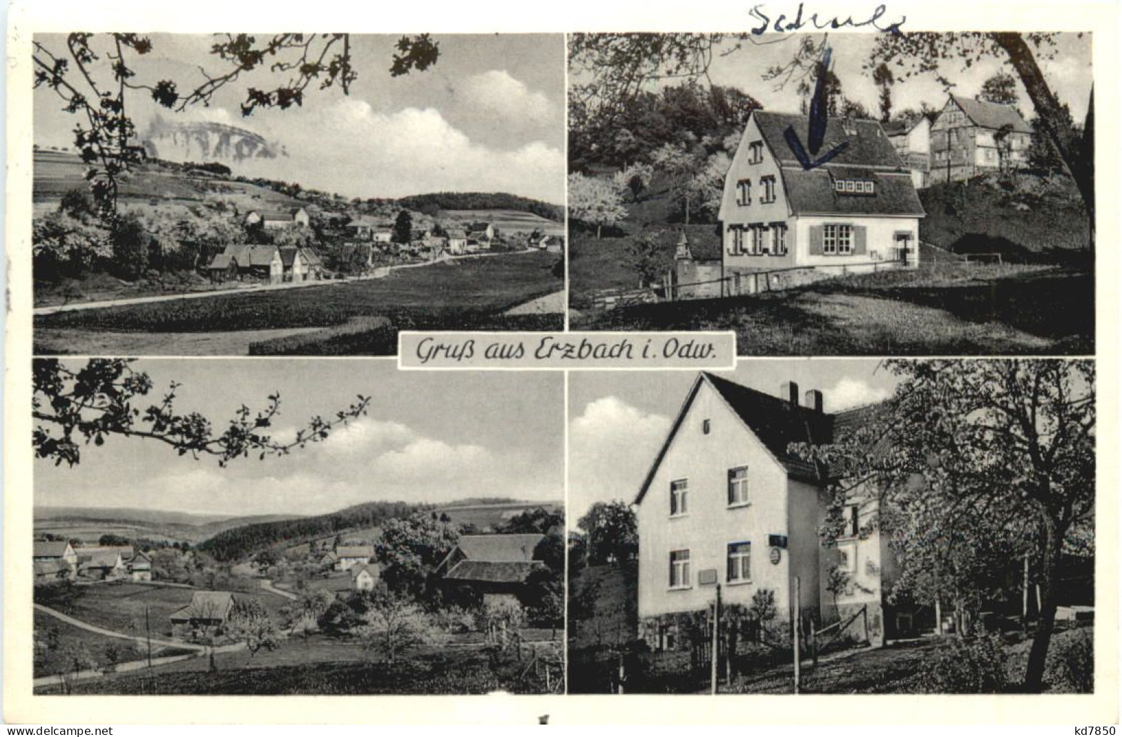 Gruss Aus Erzbach Im Odenwald - Mosbach