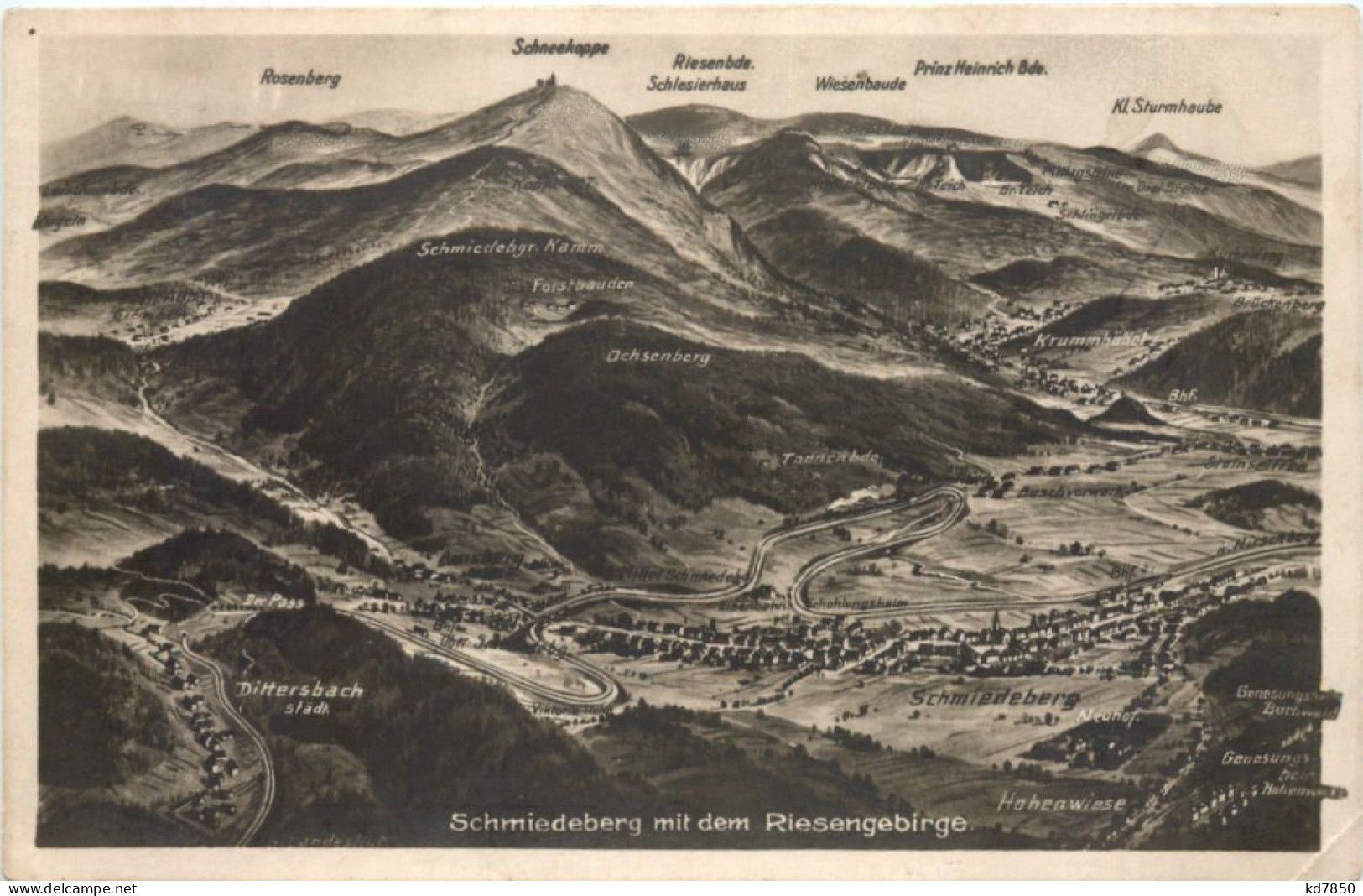 Schmiedeberg - Riesengebirge - Schlesien