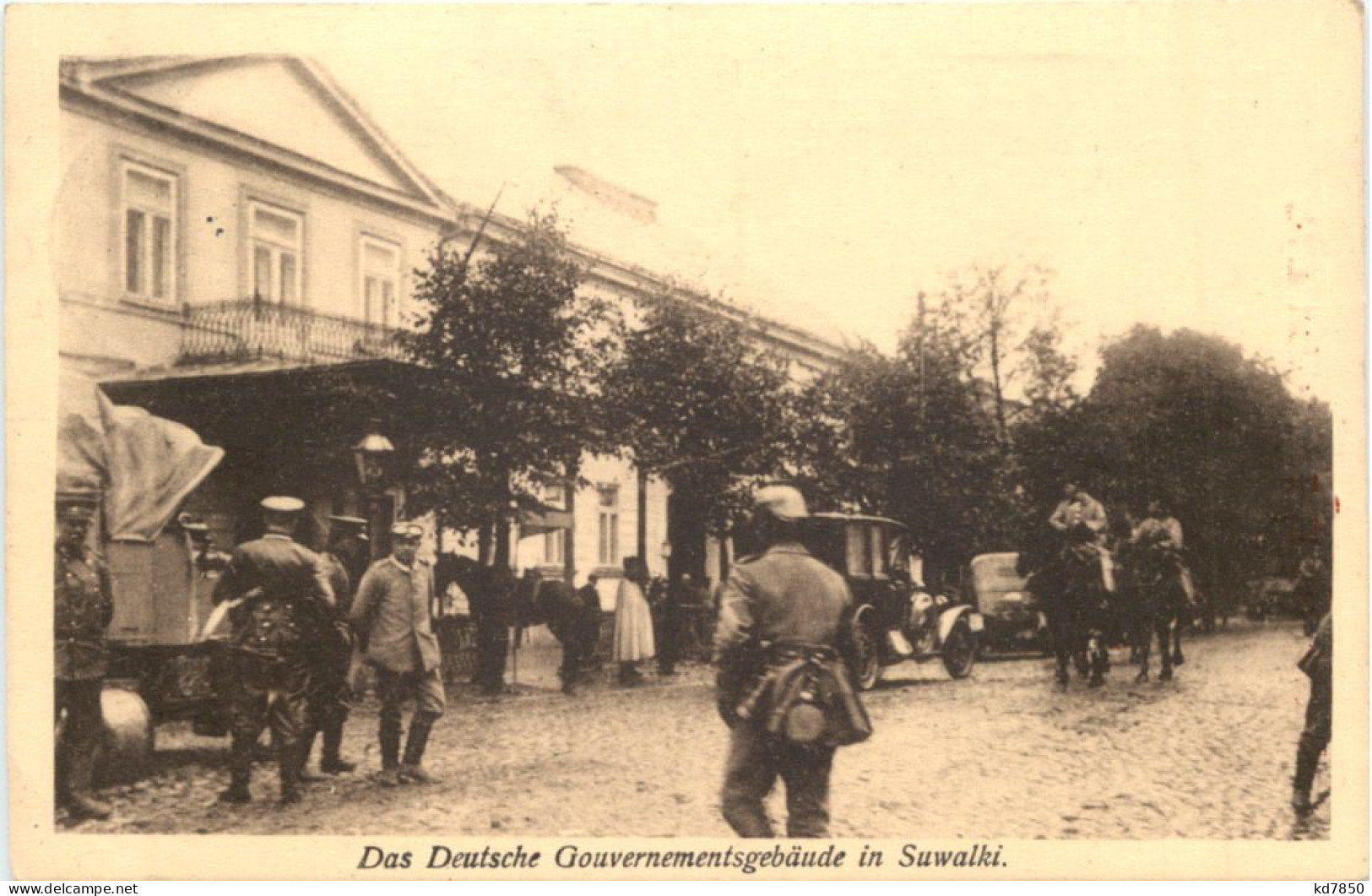 Das Deutsche Gouvernementsgebäude In Suwalki - Pologne