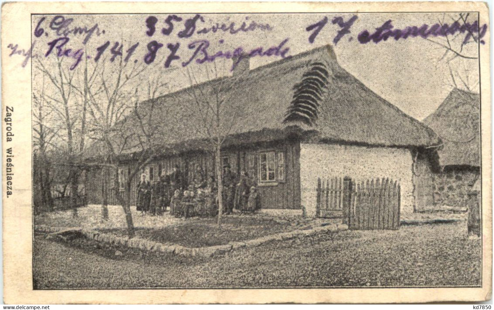 Polen WW1 - Feldpost - Pologne