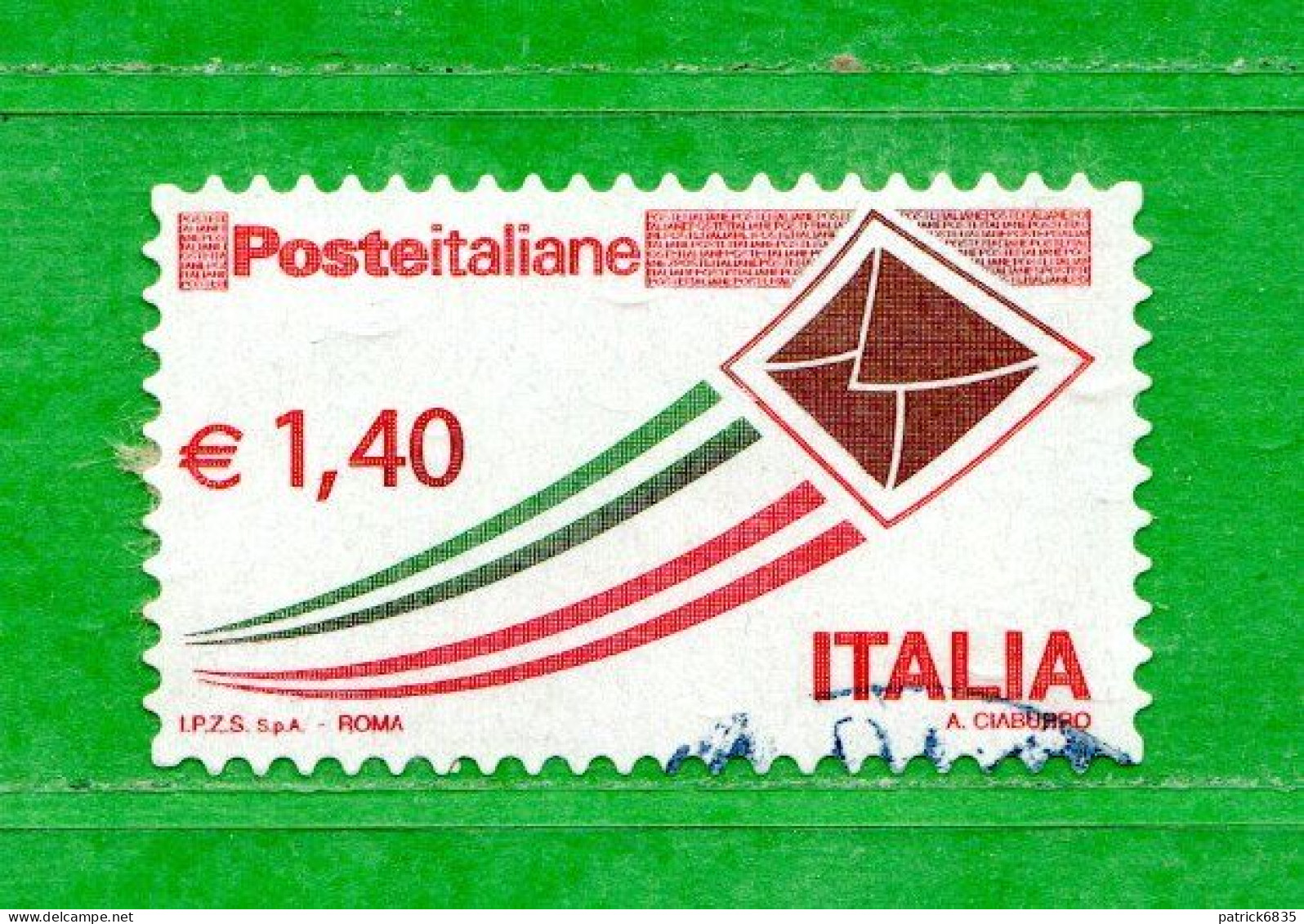 Italia ° -  2009 -  Posta Italiana, €  1,40.  Unif. 3155. - 2001-10: Used