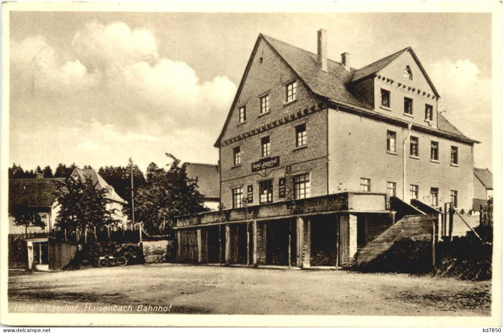 Halsenbach Bahnhof - Hotel Jägerhof - Autres & Non Classés