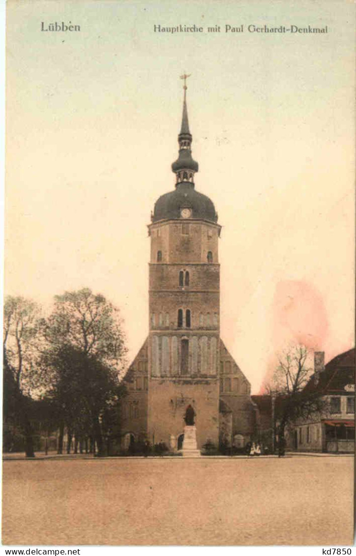 Lübben - Hauptkirche - Luebben (Spreewald)