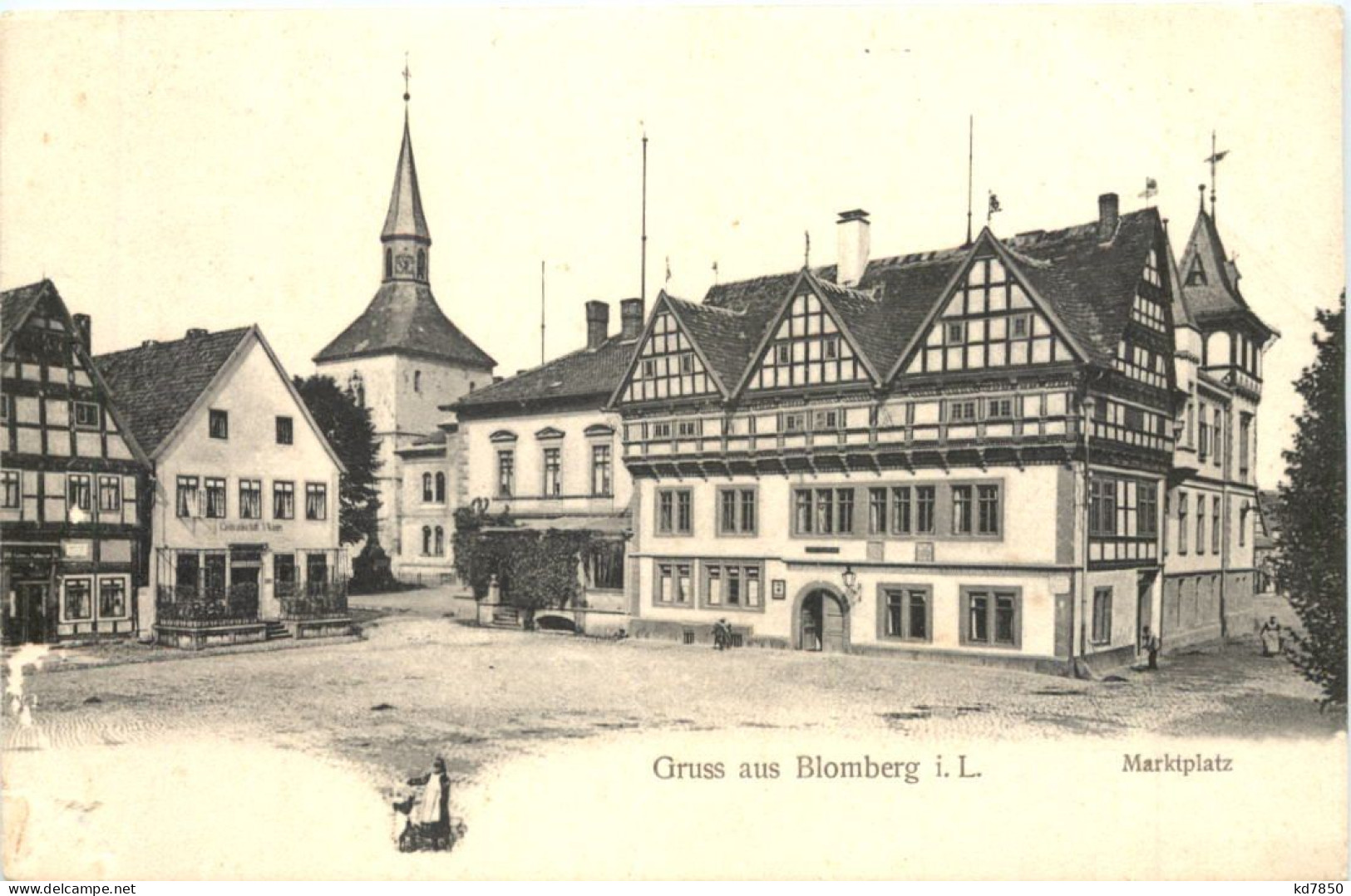 Gruss Aus Blomberg - Marktplatz - Autres & Non Classés