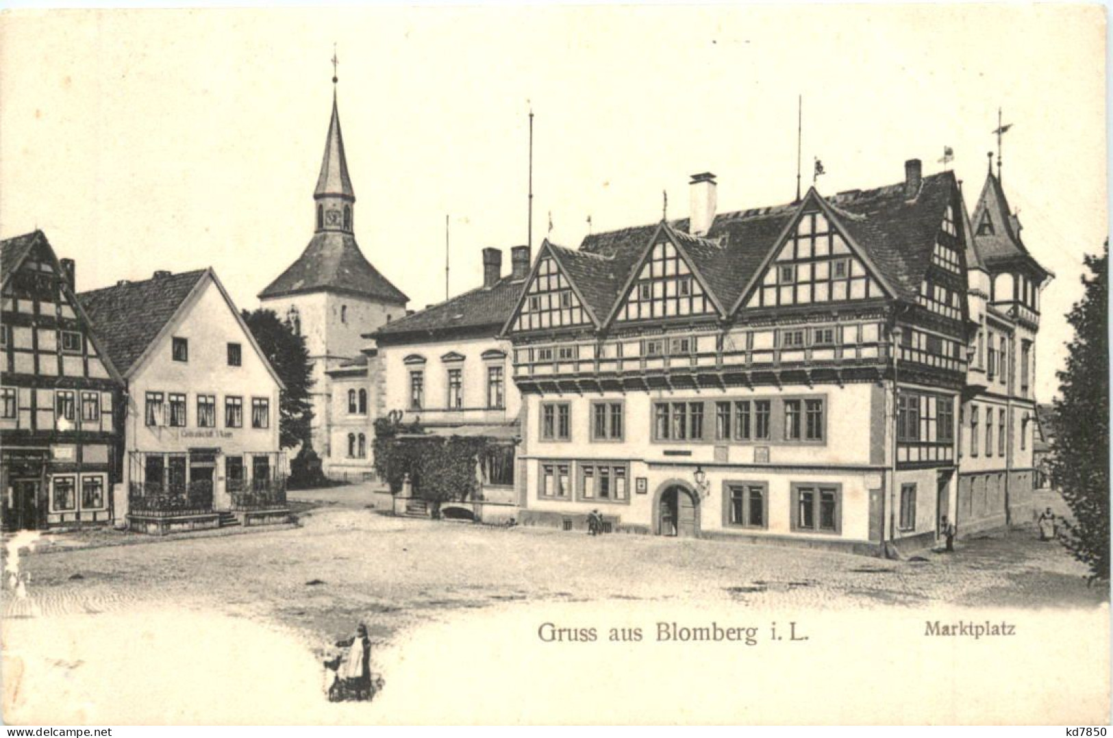 Gruss Aus Blomberg - Marktplatz - Sonstige & Ohne Zuordnung