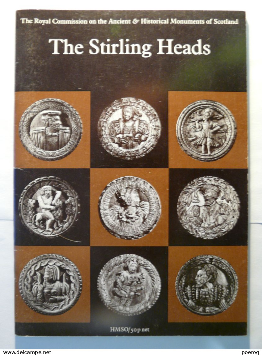 THE STIRLING HEADS - JG DUNBAR - GB QUICK - KA STEER - SCOTLAND 1975 - EDINBURGH - MEDALLIONS Monographie - Cultura