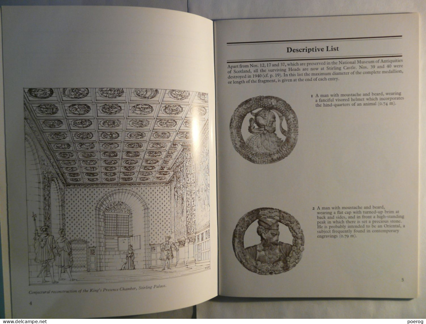 THE STIRLING HEADS - JG DUNBAR - GB QUICK - KA STEER - SCOTLAND 1975 - EDINBURGH - MEDALLIONS Monographie - Ontwikkeling