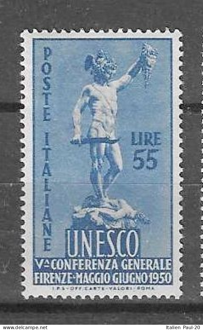 Italien - Selt./postfr. Bessere SM Aus 1950 - Michel 792! - 1946-60: Ungebraucht